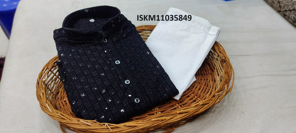 Men's Rayon Kurta With Pajama-ISKM11035849