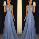 Newest Sexy Women Sleeveless Formal Lace Dress Empire Prom Evening Party Wedding Ball Gown Summer Long Maxi - Ishaanya